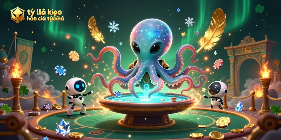 Embrace the action with tỷ lệ kèo nhà cái trực tuyến at this vibrant alien poker scene featuring unique characters.