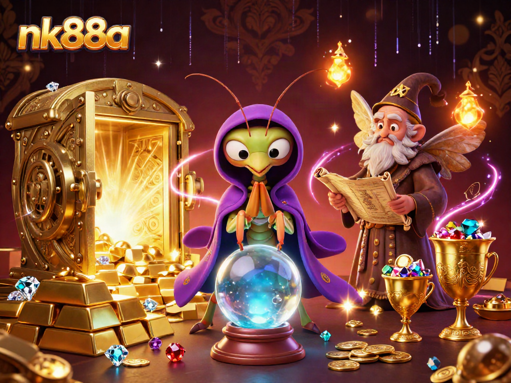 Engage with nk88a's immersive gaming world featuring exquisite fortune tellers and treasures.