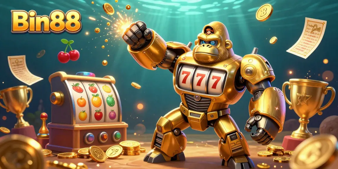 Experience the excitement of Bin88 with thrilling slot machine action featuring dynamic visuals and enticing rewards.