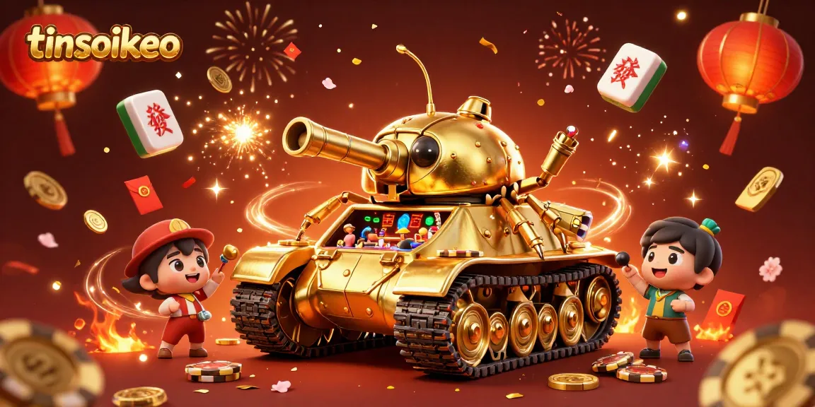 Experience thrilling action with tinsoikeo as golden beetle tank reveals a bustling casino inside.