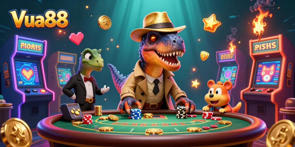 Engage with Vua88's thrilling casino experience featuring colorful games, card counters, and dynamic action.