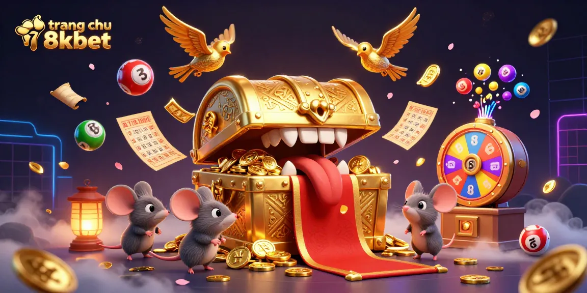 Engage with the vibrant world of trang chu 8xbet, featuring a captivating treasure chest inviting gamers with colorful dynamics.