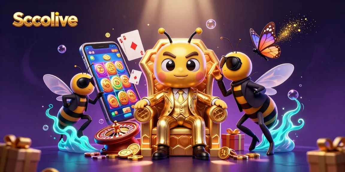 Socolive offers immersive gambling experiences with a bumblebee mob boss and slot games.
