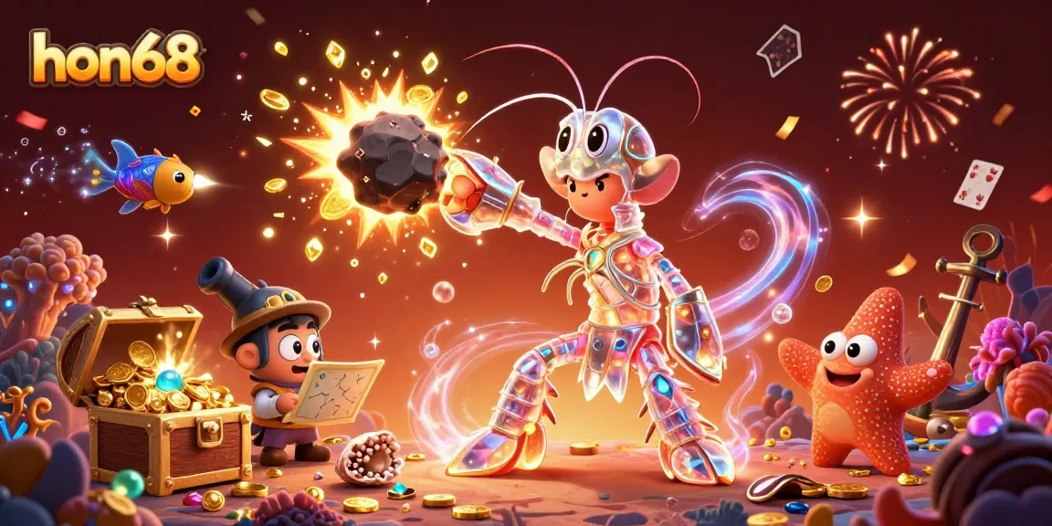 Engage with hon68 for an exhilarating adventure filled with gold coins and vibrant gameplay!
