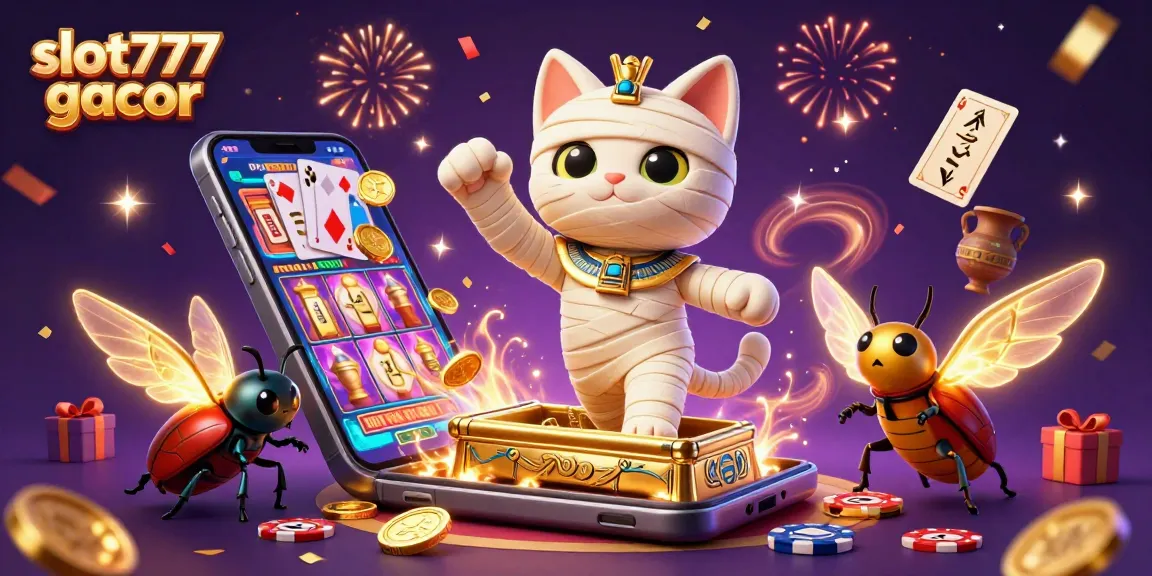 Experience winning thrills at slot777 gacor with rich gaming visuals in a vibrant casino setting.