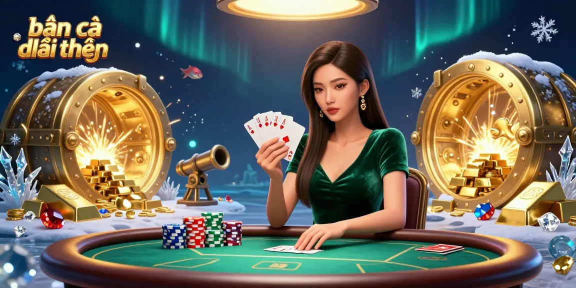 Experience thrilling bắn cá đổi thưởng with vibrant treasure, fish game elements, and engaging gameplay.
