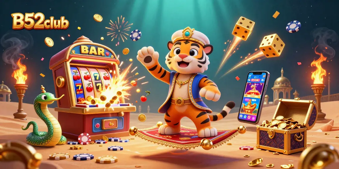 Experience thrilling casino action at B52club with vibrant slot games and eye-catching jackpots.