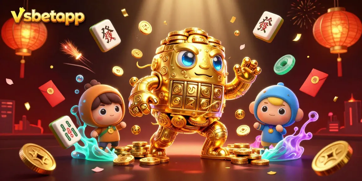 Engage in thrilling gaming adventures with the vibrant scene representing vsbetapp, showcasing casino excitement and rich rewards.