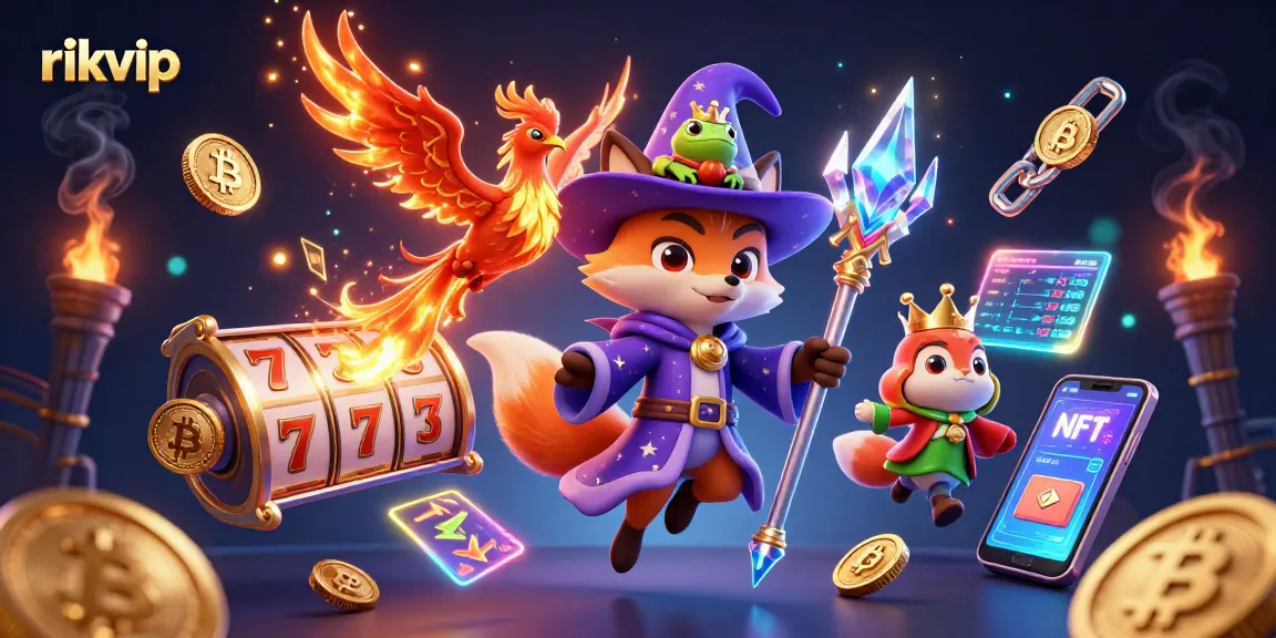 Experience thrilling gaming at rikvip with mystical characters and engaging slot game elements.