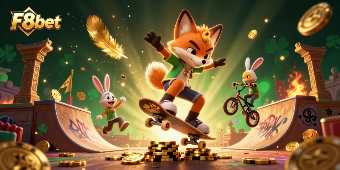 Experience thrilling gaming at F8bet with energetic characters and rich casino elements!