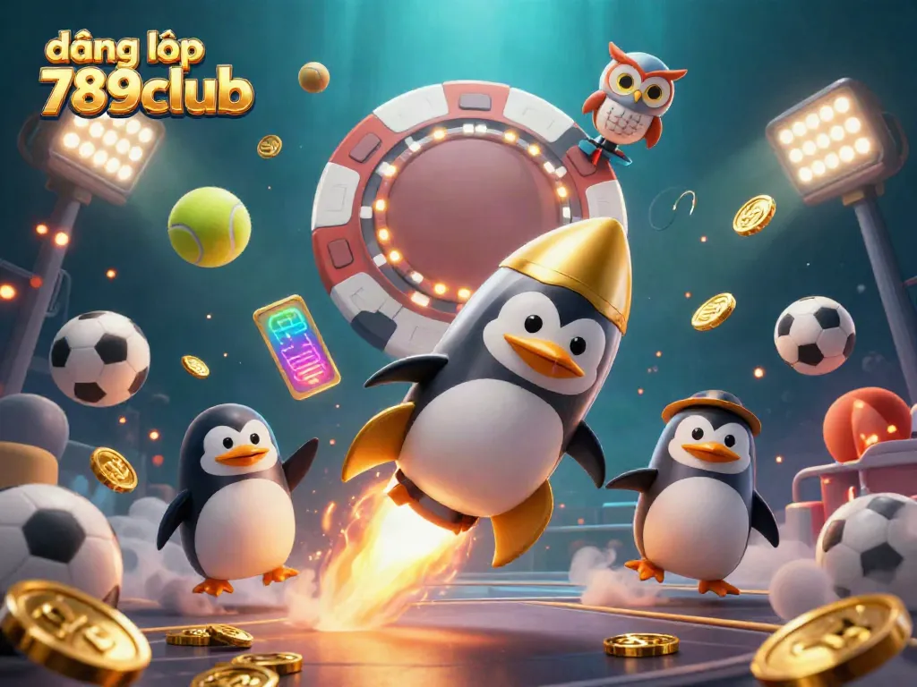 Experience seamless đăng nhập 789club with our vibrant casino-themed illustration showcasing excitement and dynamic action.