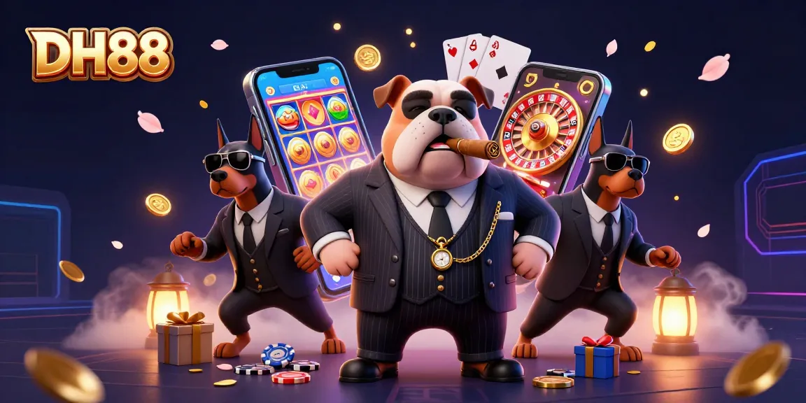Engage with thrilling slot games at DH88 featuring exciting characters and casino elements.