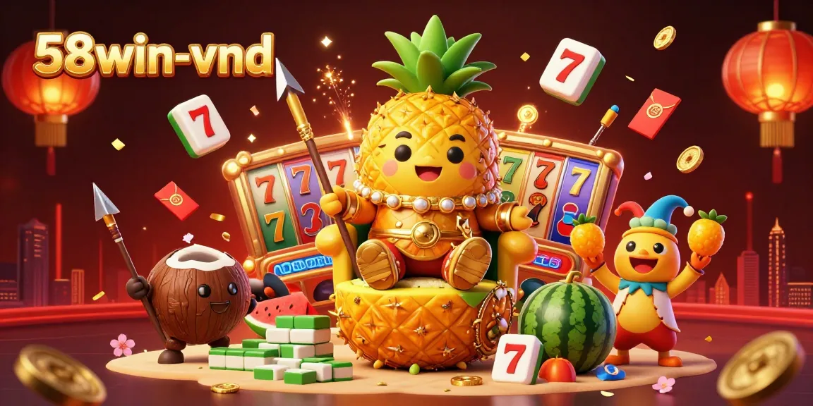 Experience thrilling gameplay at 58win-vnd with vibrant casino elements and characters.